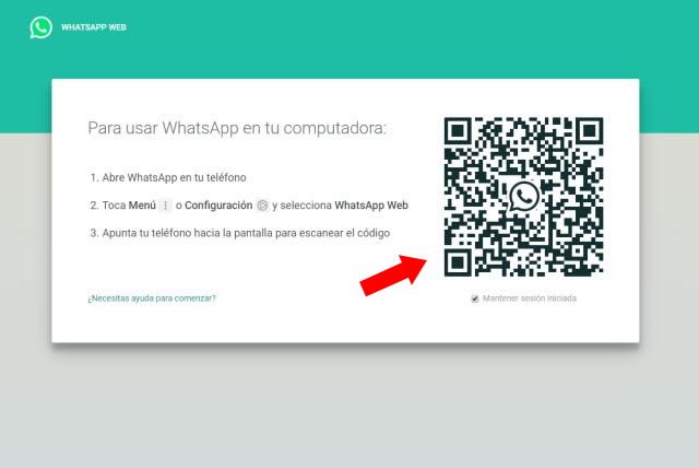 QR Code Whatsapp Web